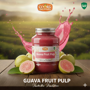 Guava Fruit Pulp - 450 Grams