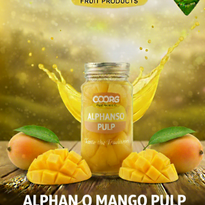 Alphonso Mango Pulp (A2) - 1/2 Can